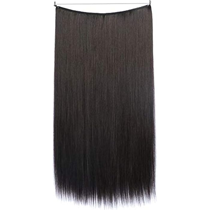 DILLARDS Fashion Long Straight Curtain Line Hair Extension 8006-6 (B091Byq5Vw) - Image 2